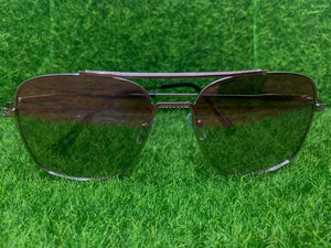 Silver Aviator Shades