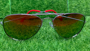 Red Aviator Shades (kids)